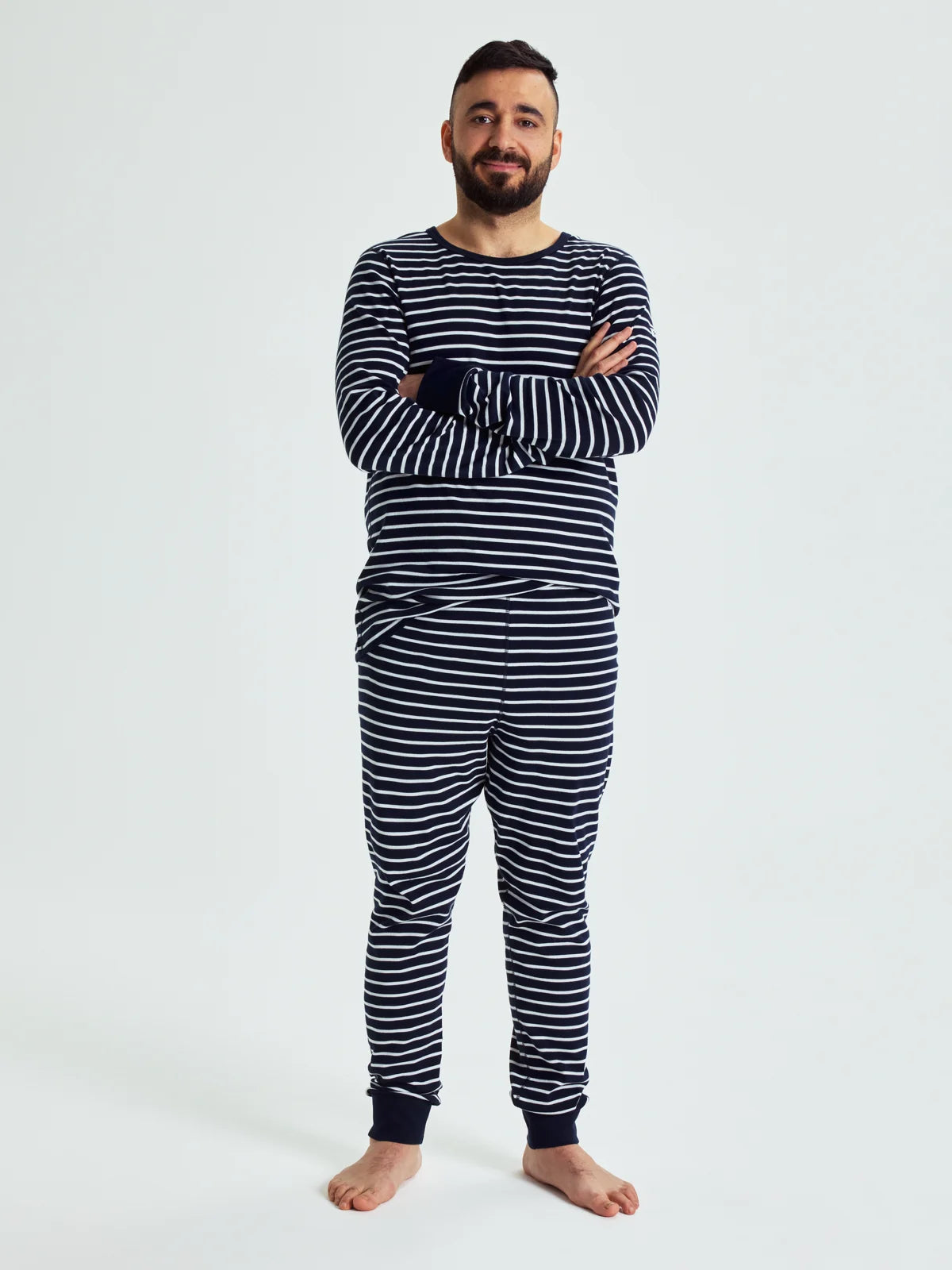 Leggings á fullorðna með  PO.P röndum