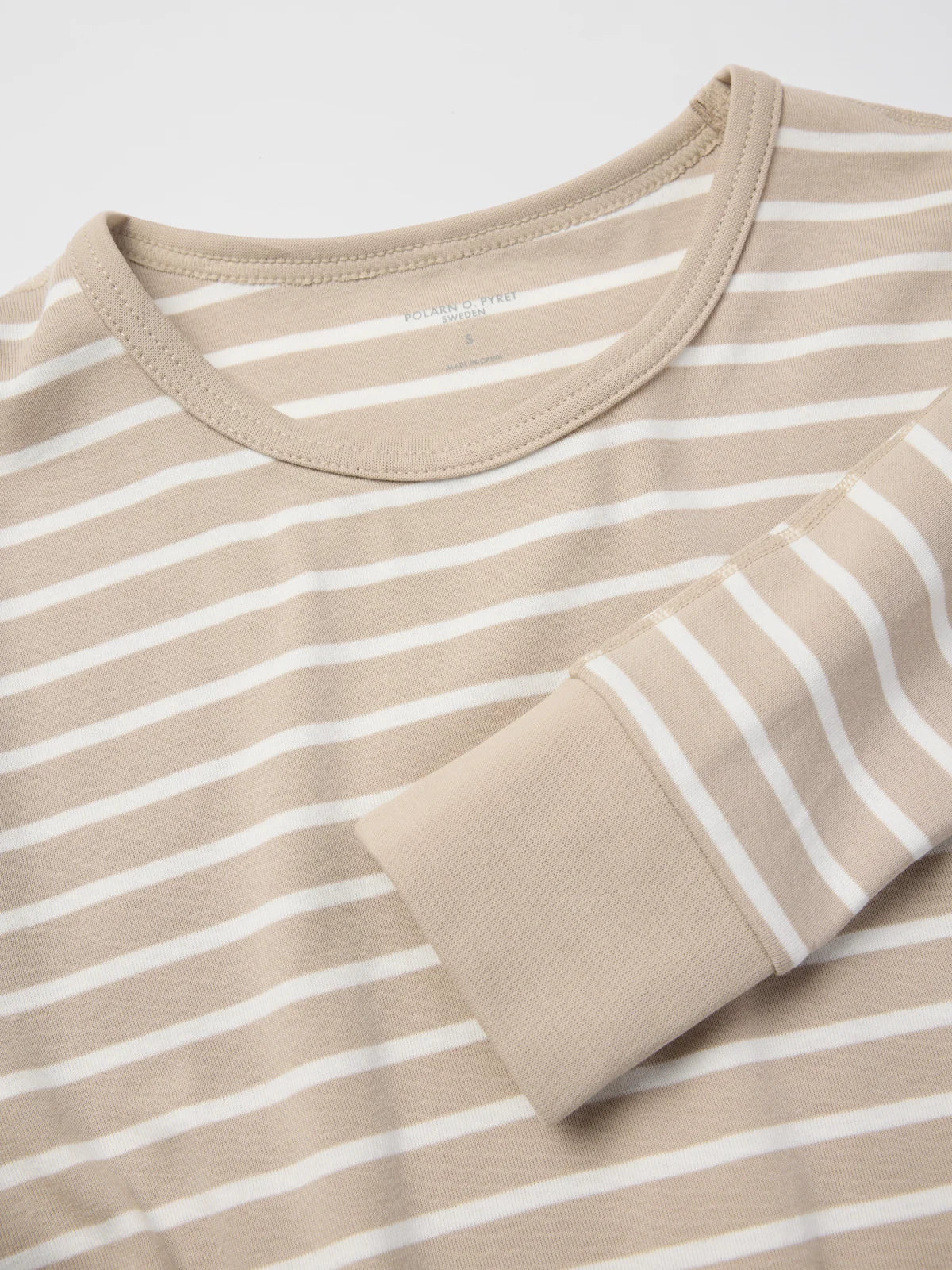 Náttföt/heimaföt á fullorðna með PO.P röndum