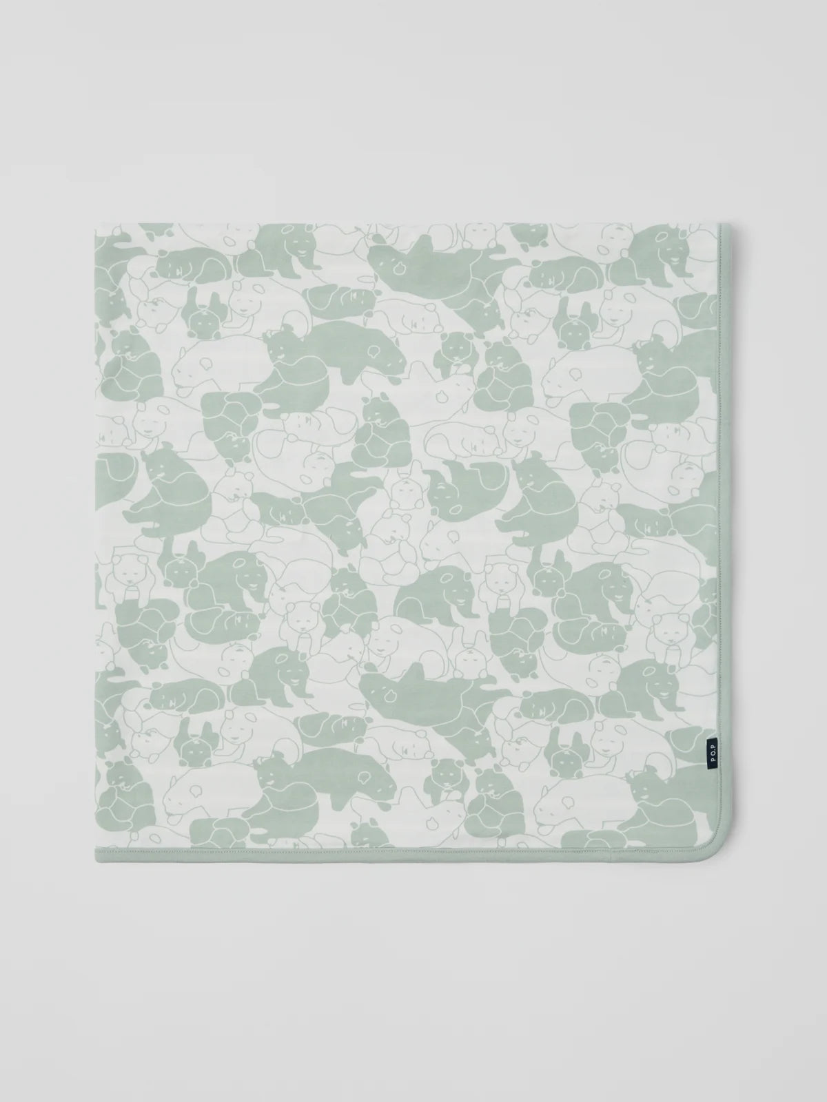 Teppi með litlum böngsum