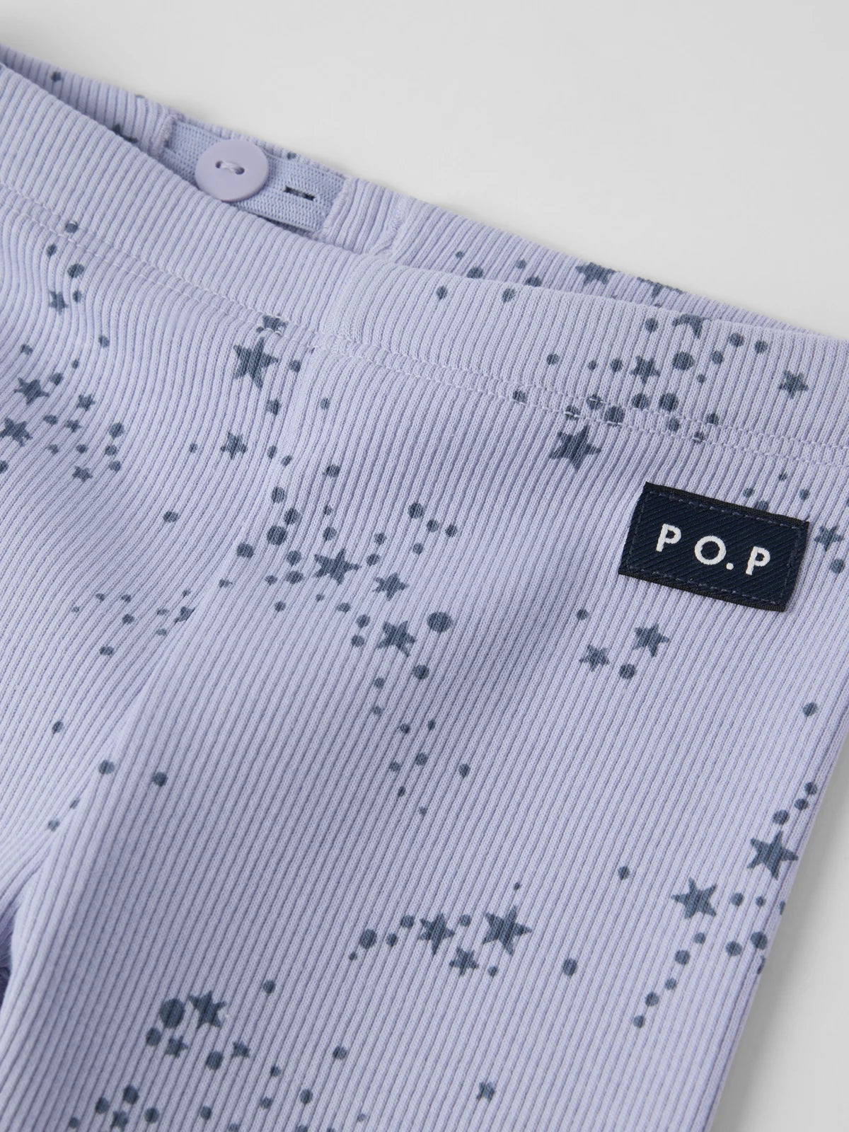 Leggings með lavender blómum