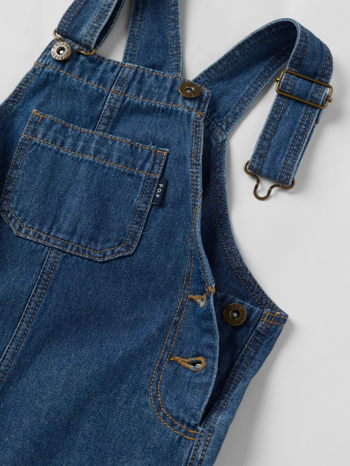 NOA smekkbuxur denim