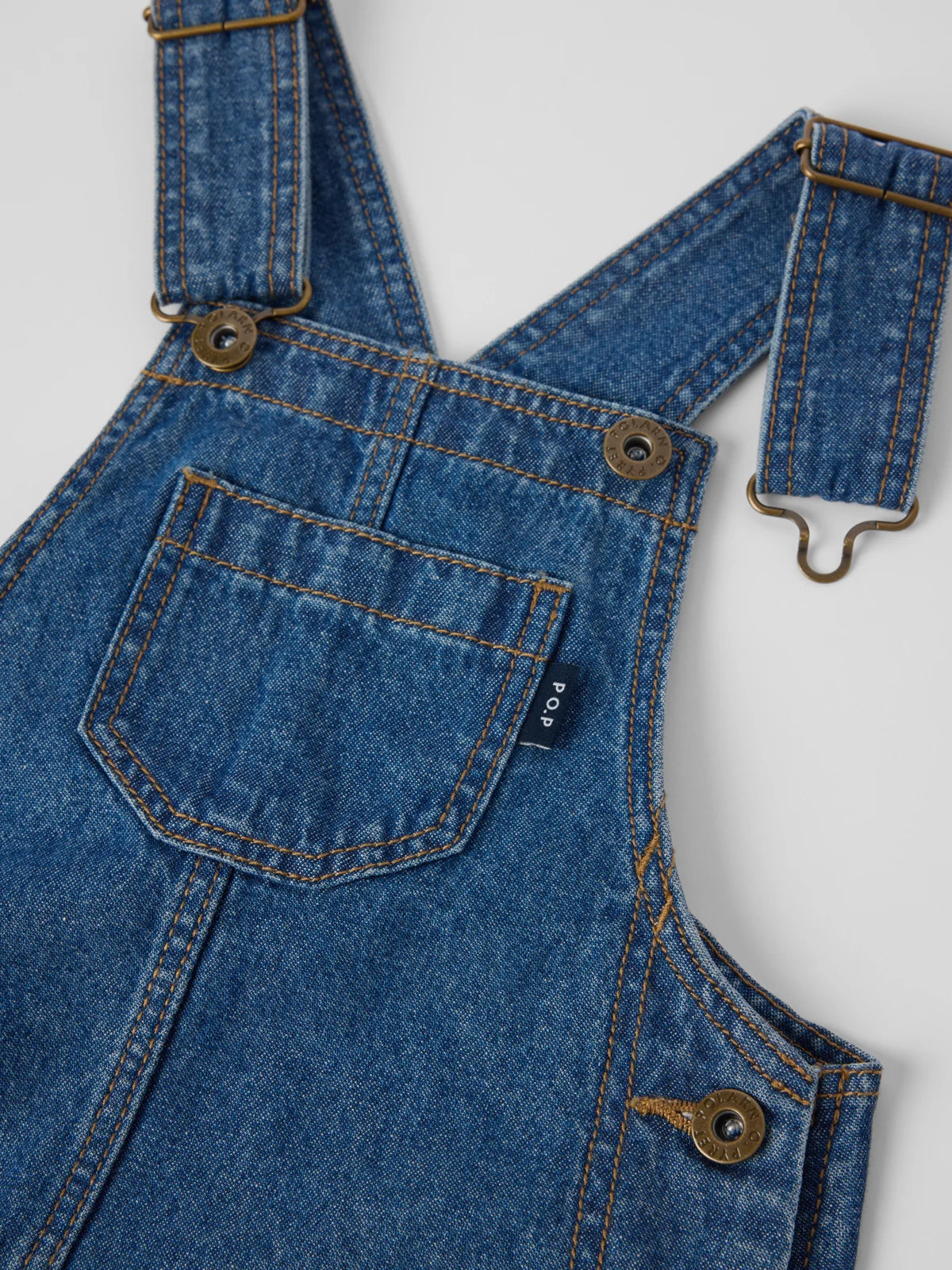NOA gallaskokkur denim