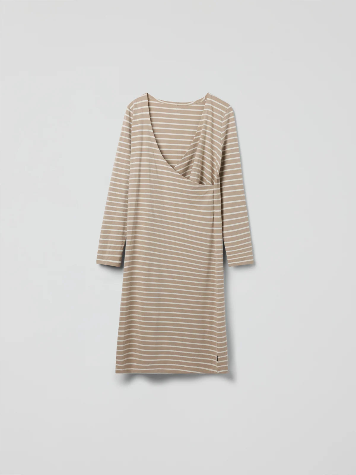 Meðgöngu/gjafanáttkjóll með PO.P röndum