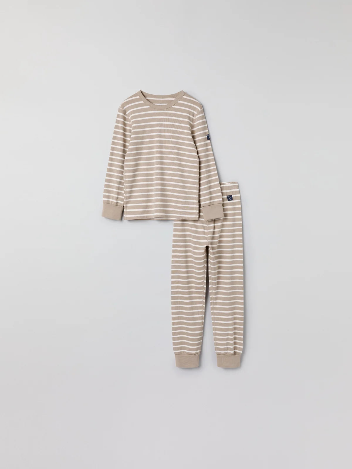 Náttföt tvískipt með PO.P röndum