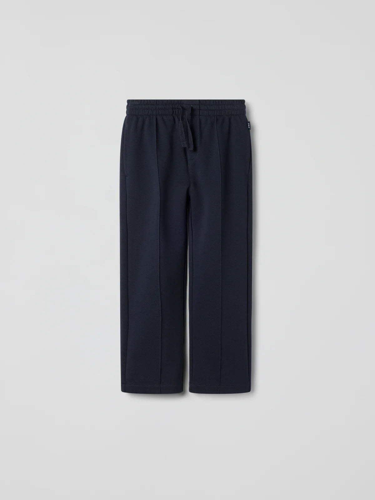 HANNES buxur með víðum skálmum