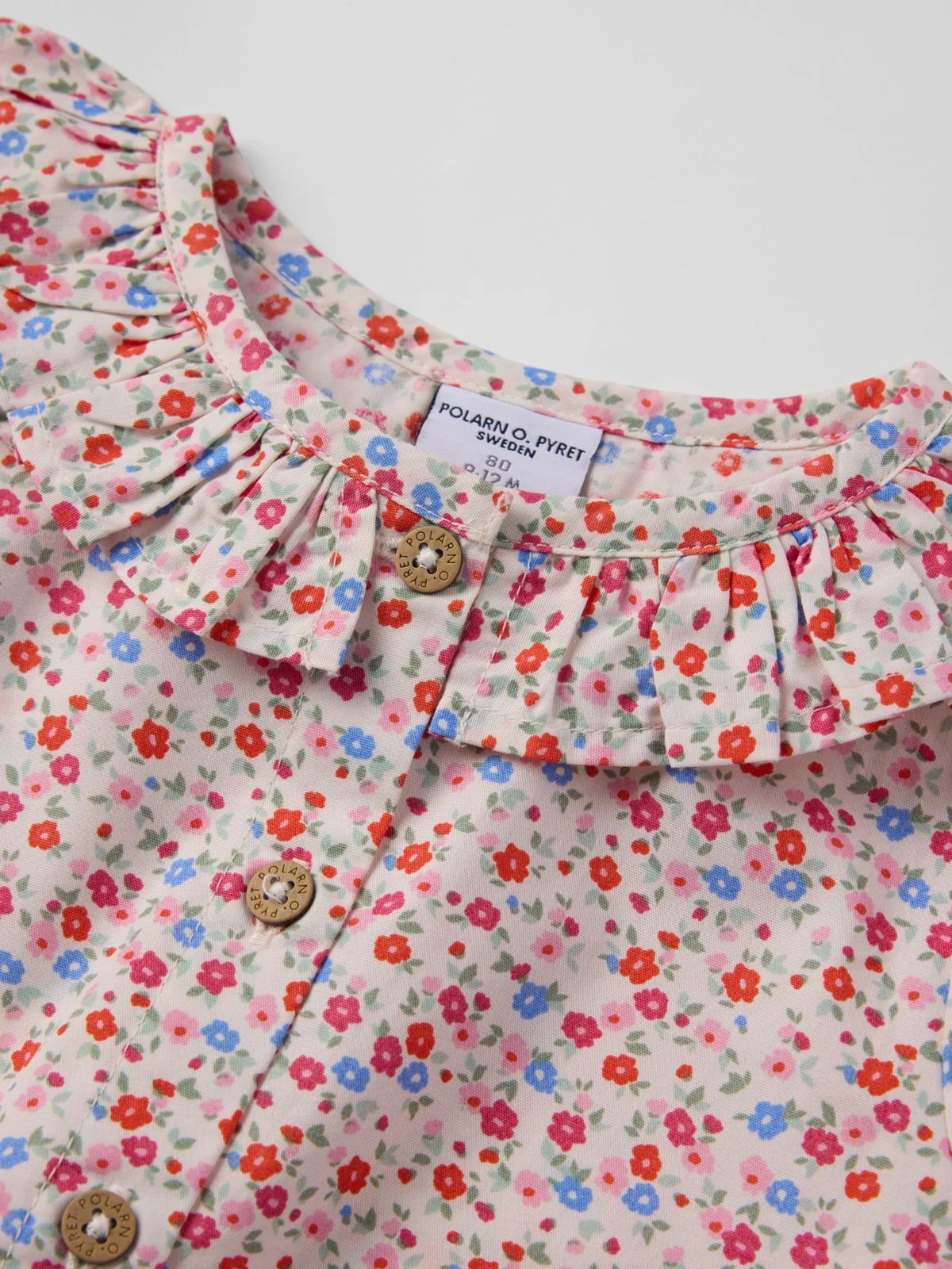 Blússa með pífu Baby flower