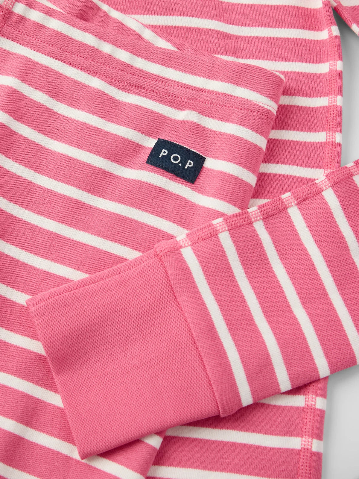 Náttföt / heimaföt á fullorðna með PO.P röndum