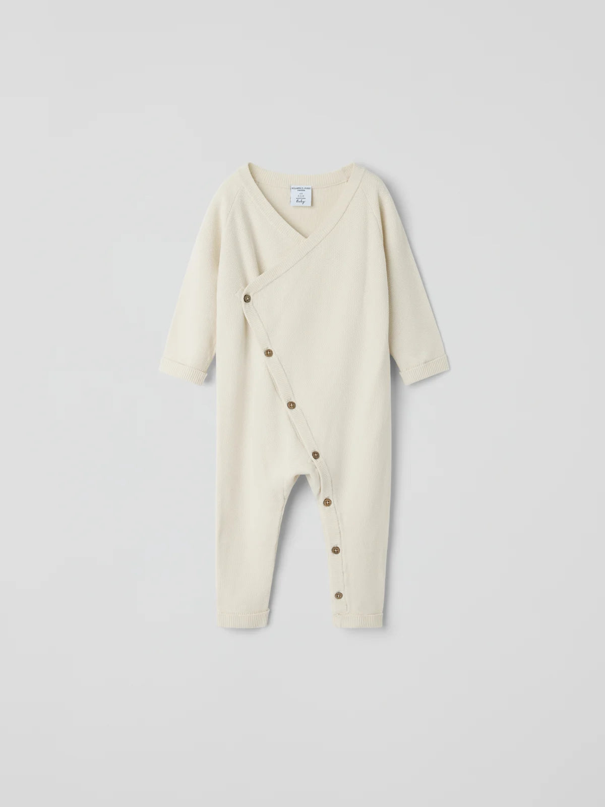 Prjónaður ungbarna heilgalli