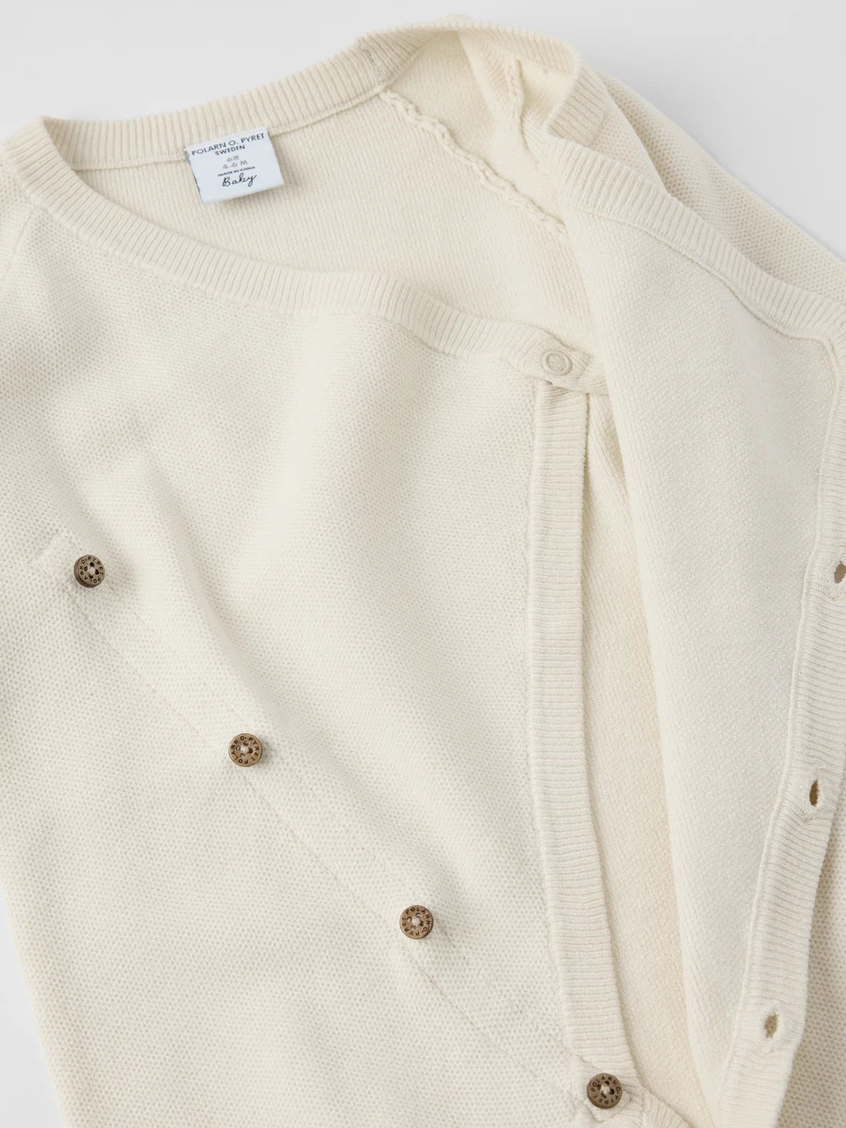 Prjónaður ungbarna heilgalli