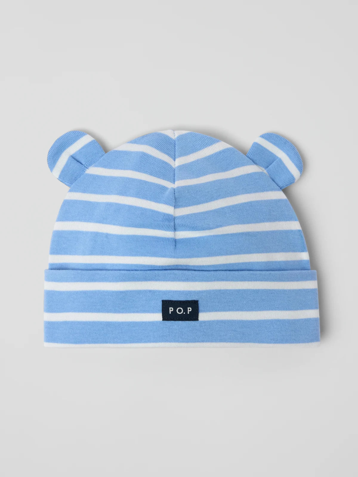 Ungbarnahúfa með PO.P röndum