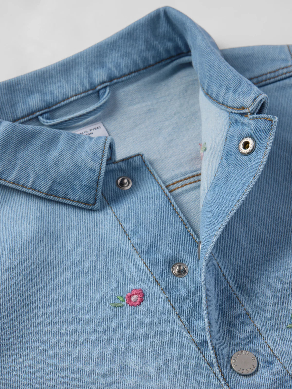 BILLY blómajakki denim