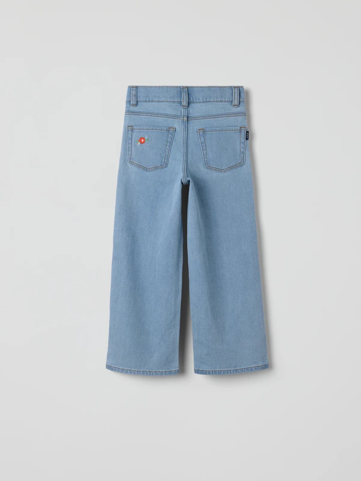 SALLY blómabuxur Denim