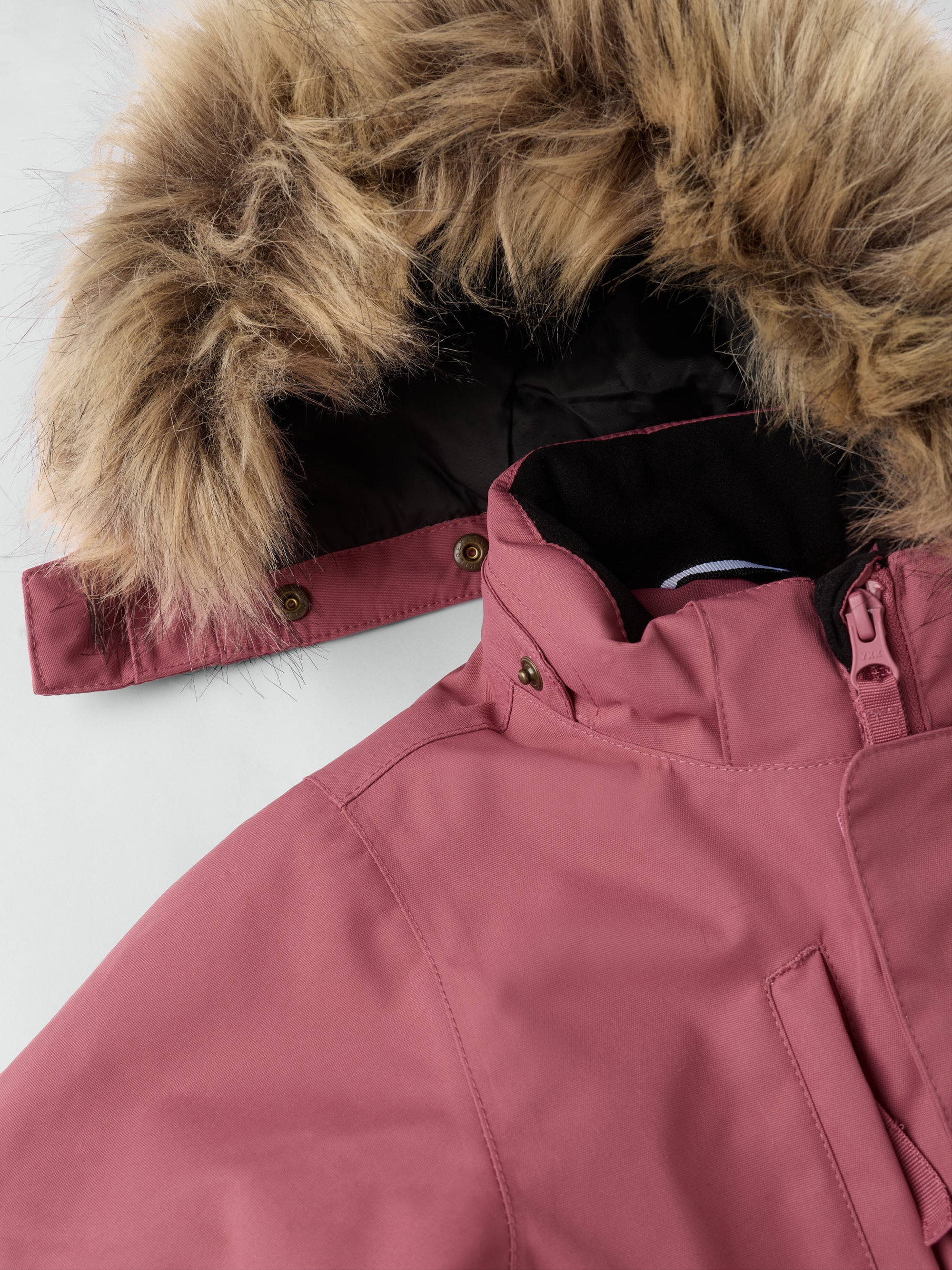 Vattentät vadderad overall ARCTIC - Rosa