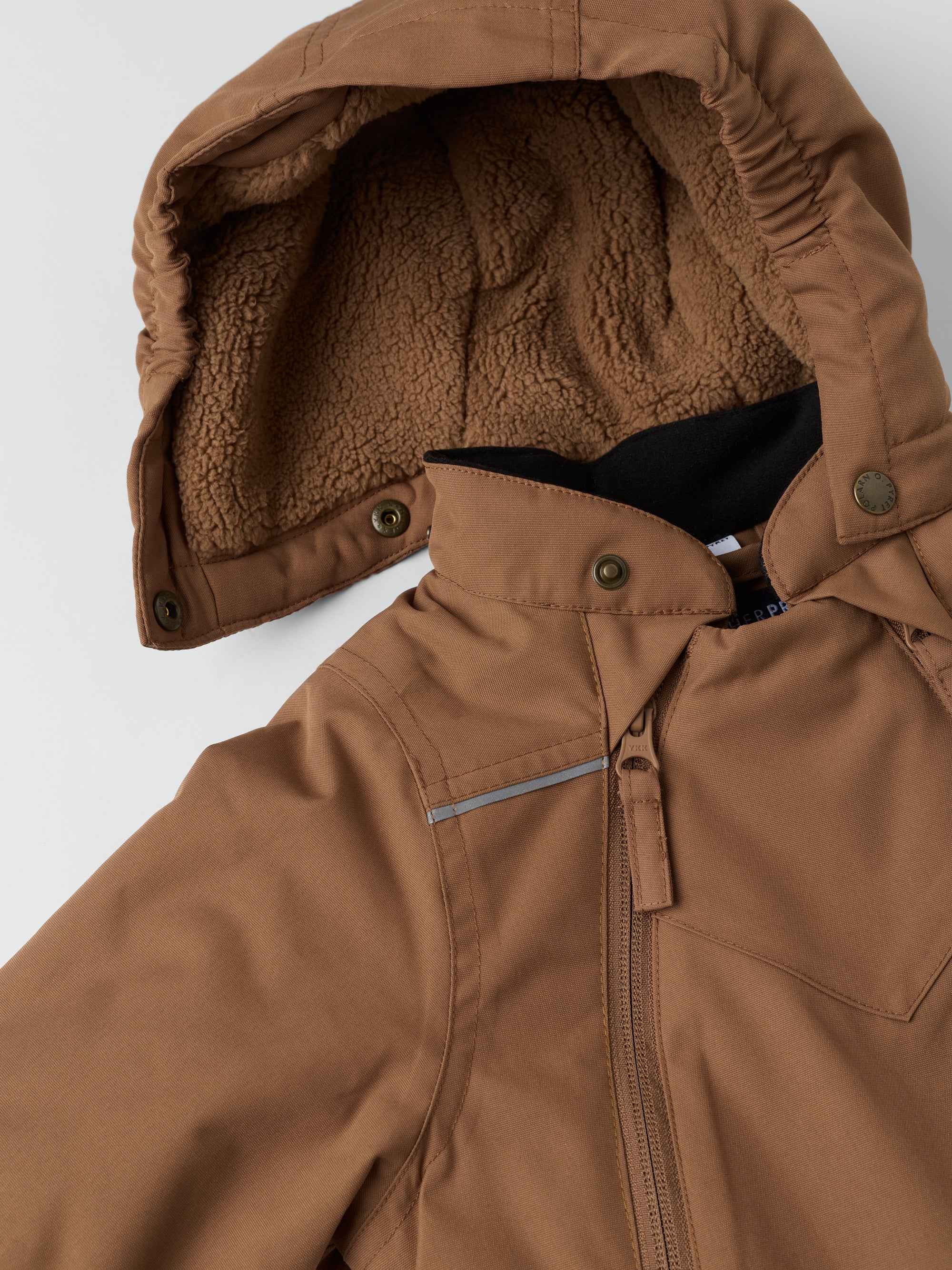 Vattentät vadderad overall ARCTIC baby - Brun