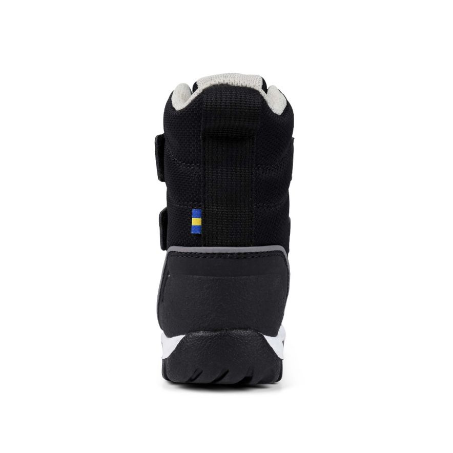 Loberg WP loðfóðraðir kuldaskór, vatnsheldir. Black.