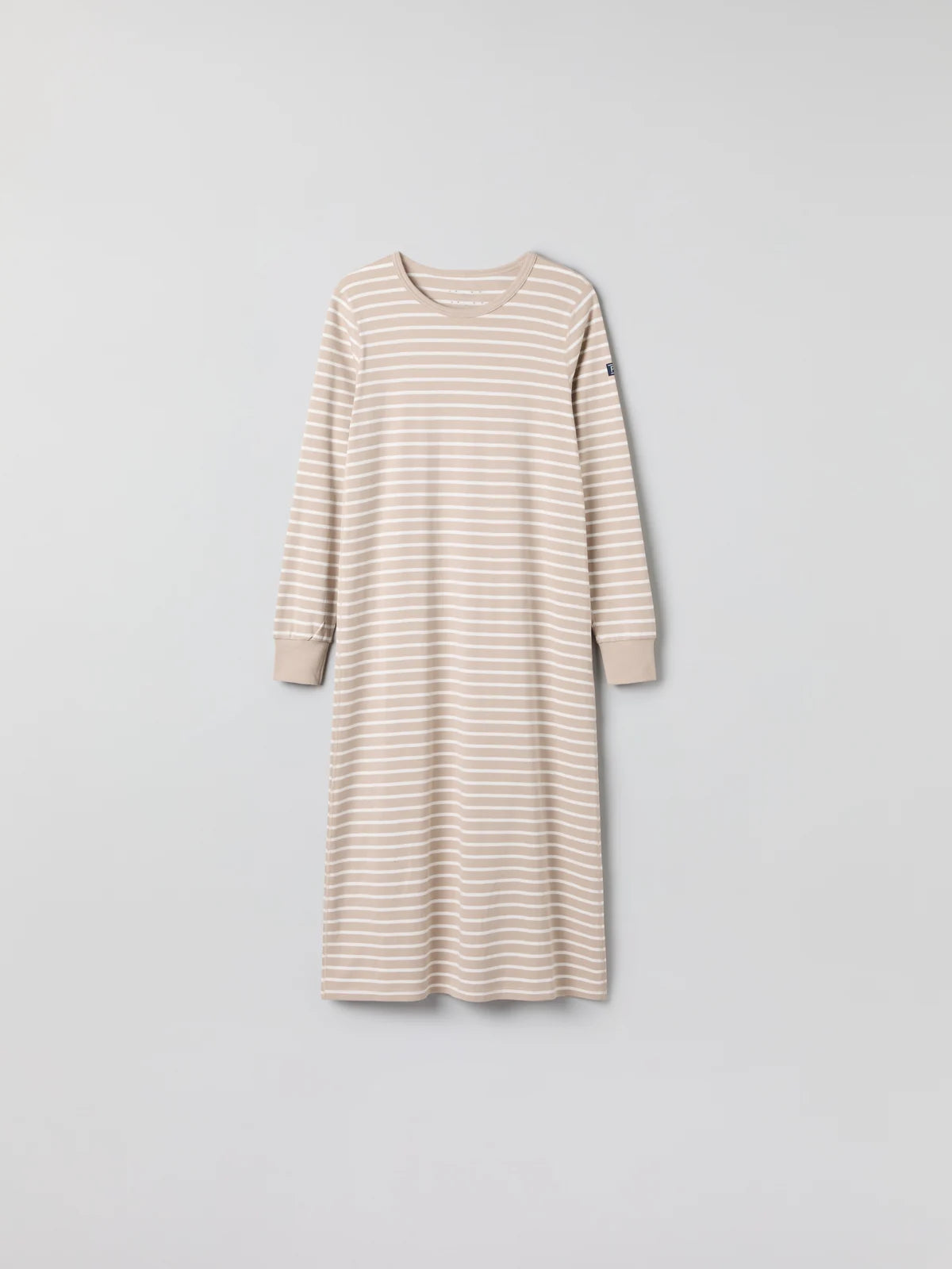 Náttkjóll/heimakjóll á fullorðna með PO.P röndum