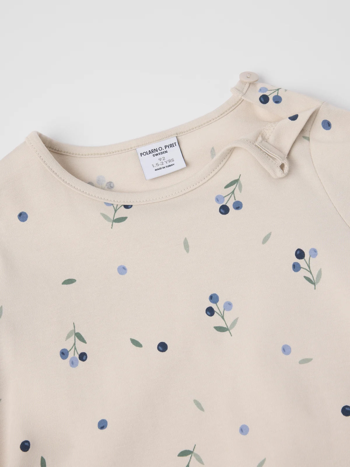 Mussa með bláberjum