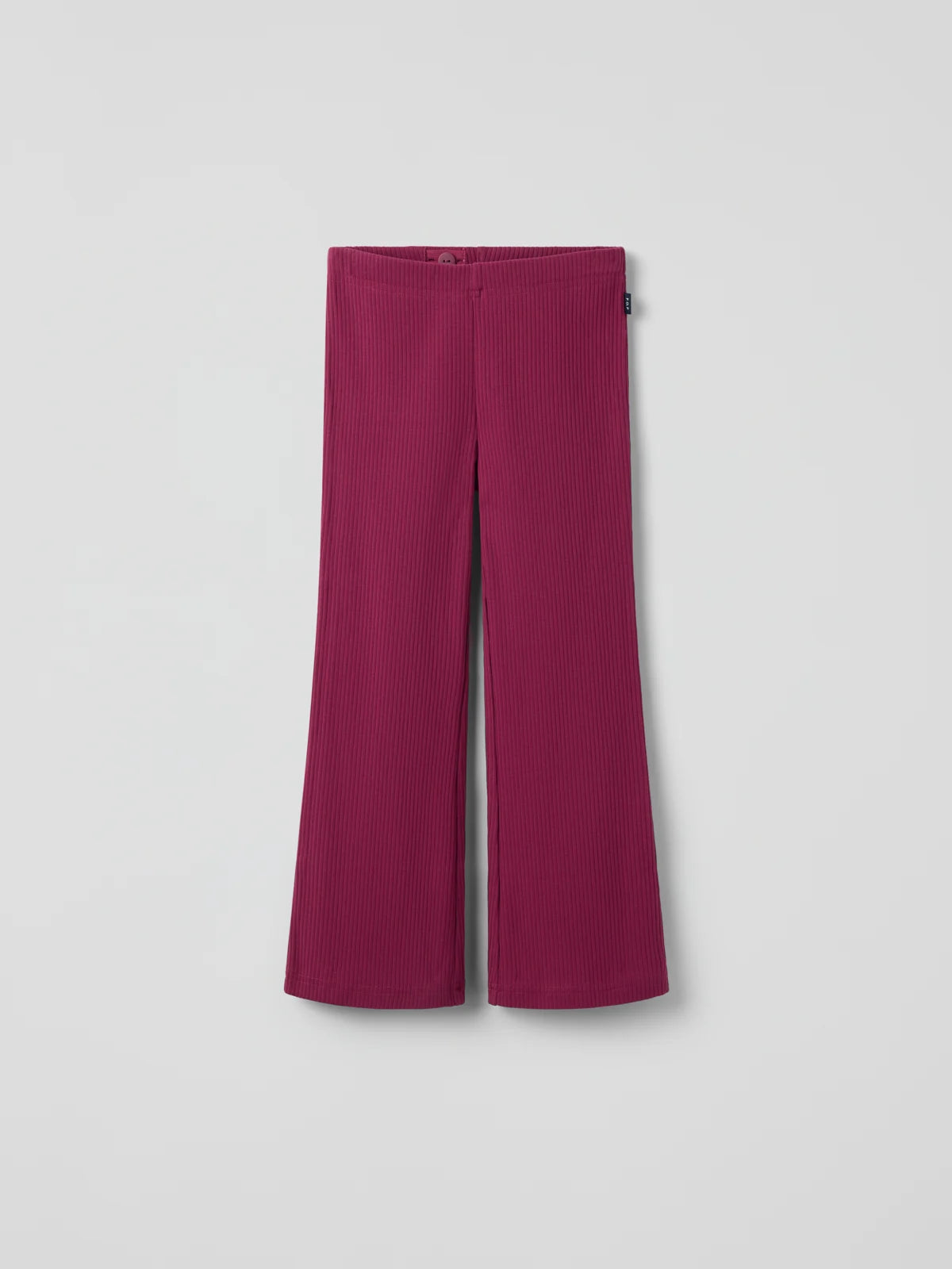 Leggings með útvíðum skálmum ribbed