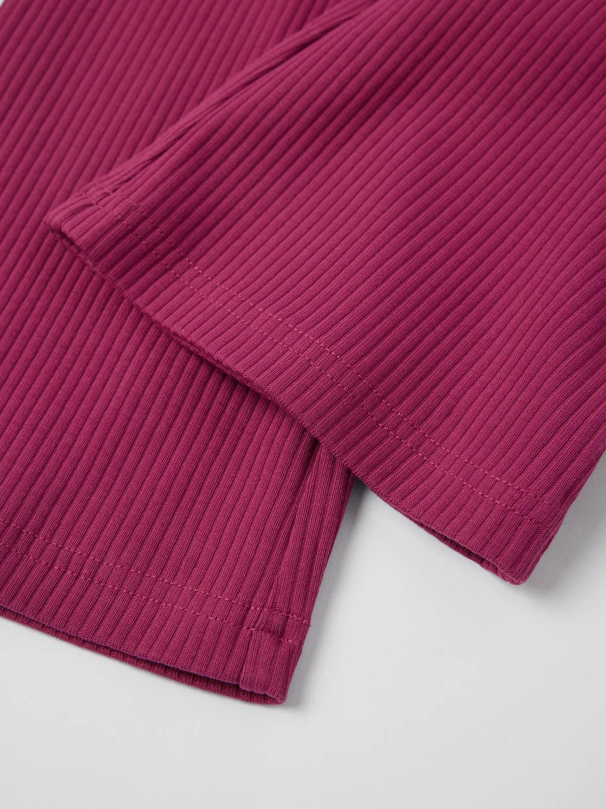 Leggings með útvíðum skálmum ribbed