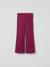 Leggings með útvíðum skálmum ribbed