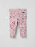 Leggings með blóma mynstri