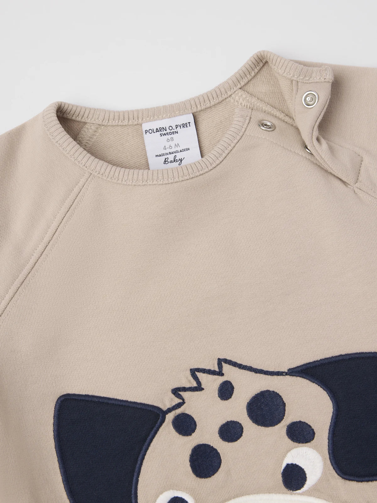 Joggingpeysa með Dalmatíu hvolpi