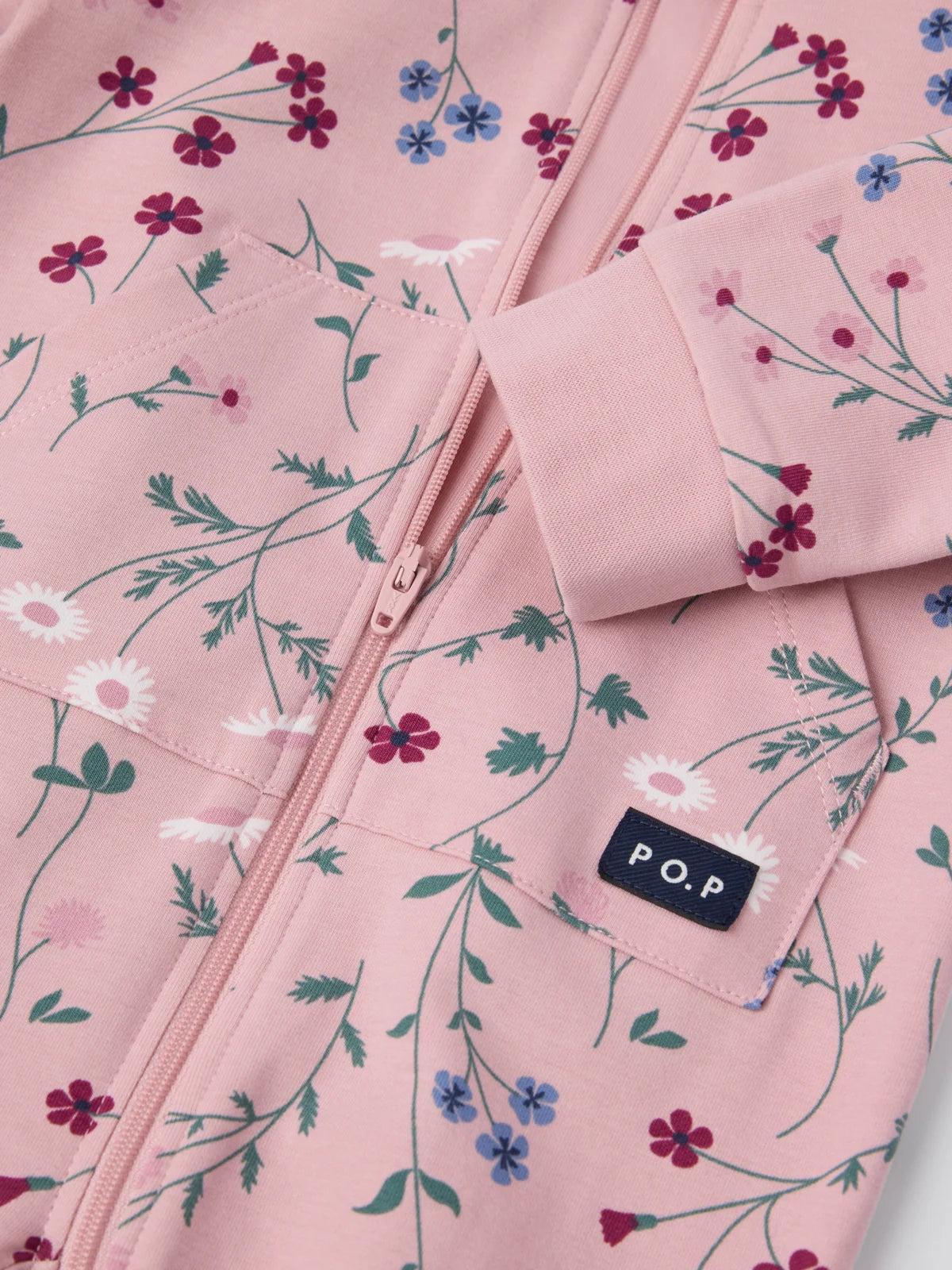 Heilgalli með blómamynstri