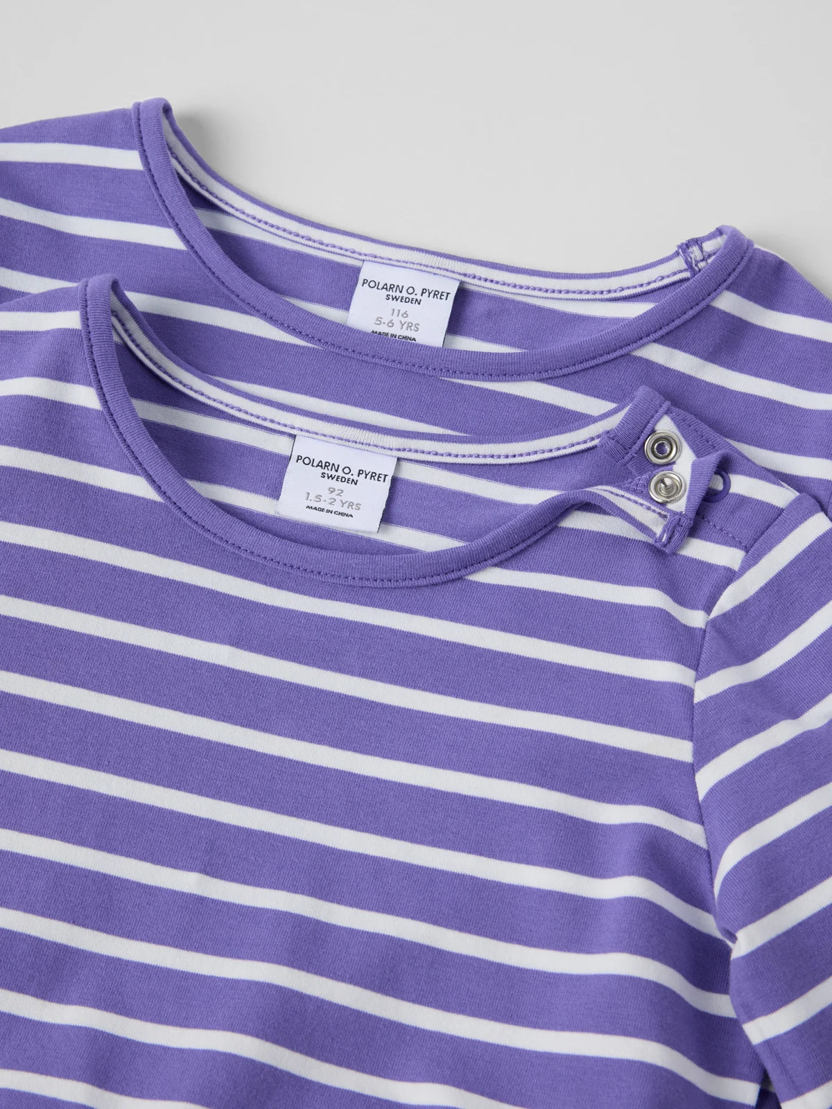 Kjóll með PO.P röndum