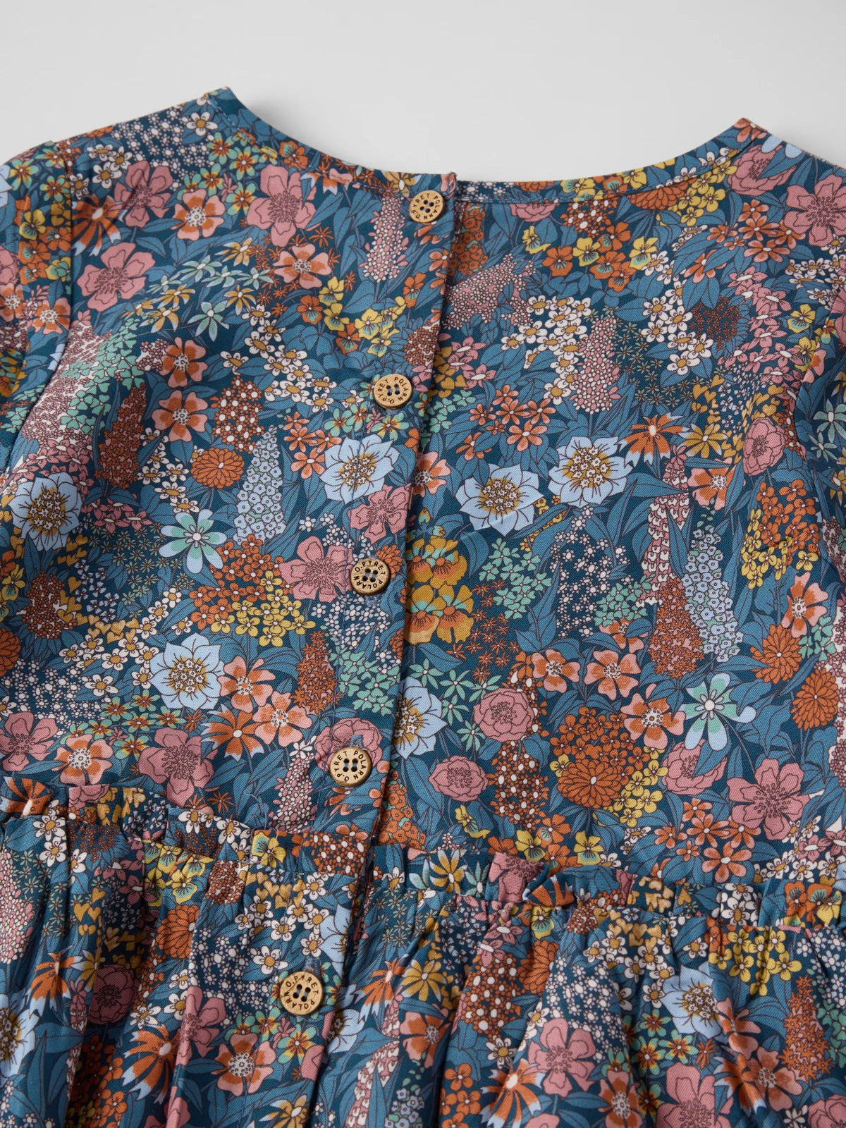 Kjóll með blómum LIBERTY