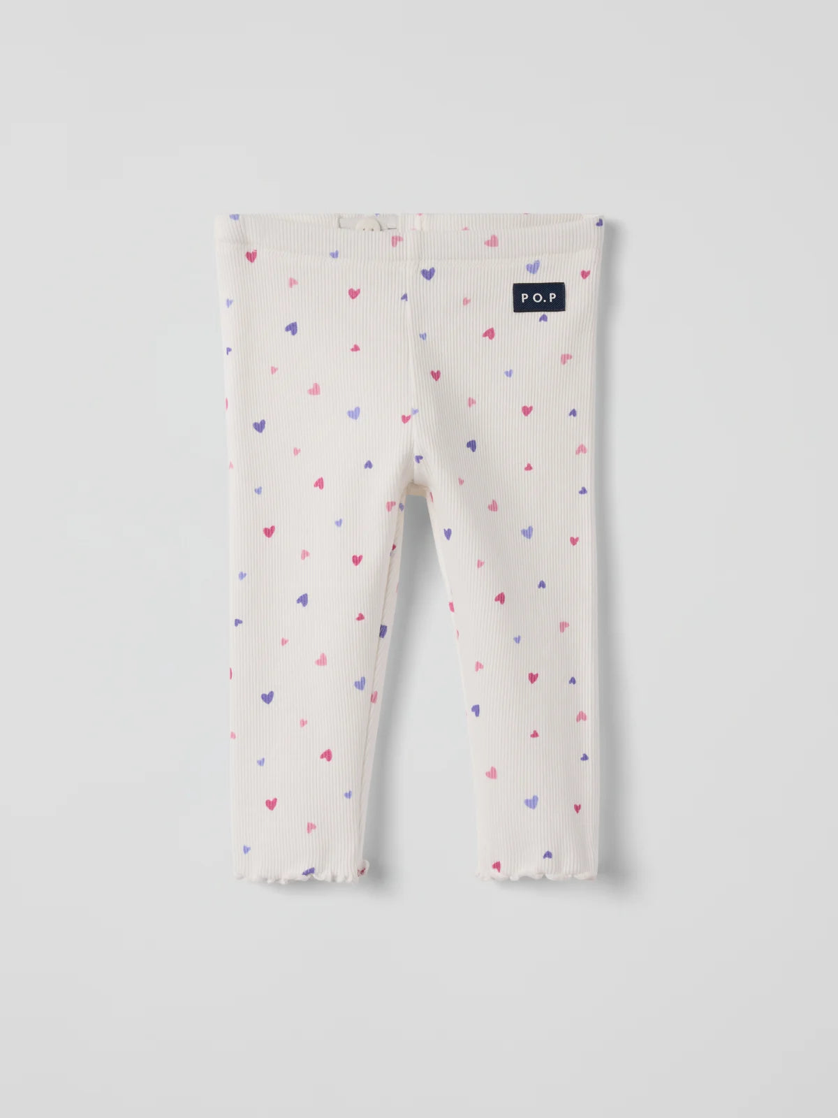 Leggings með litlum hjörtum