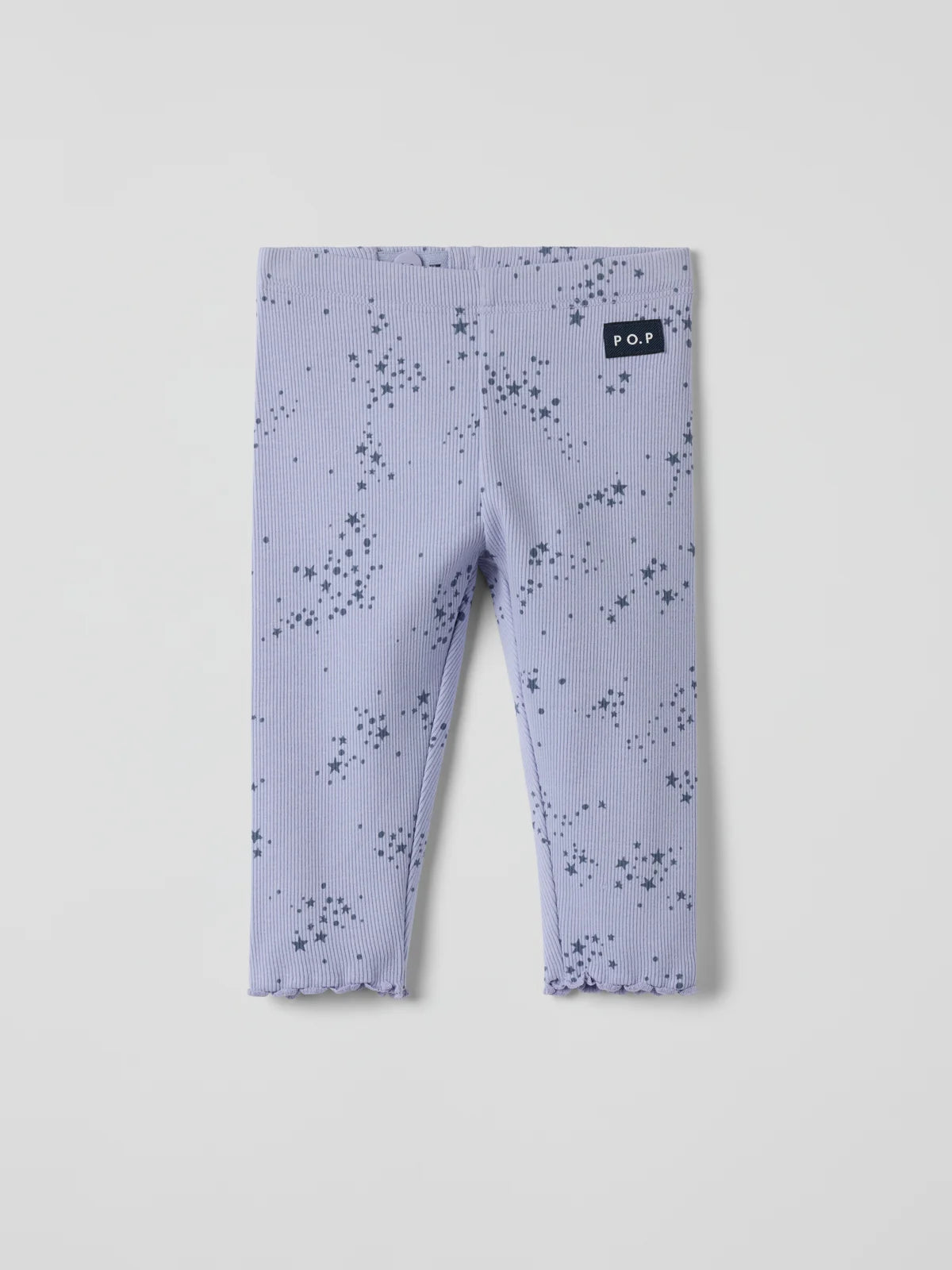 Leggings með lavender blómum