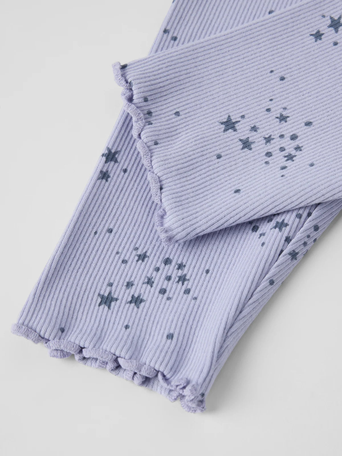 Leggings með lavender blómum