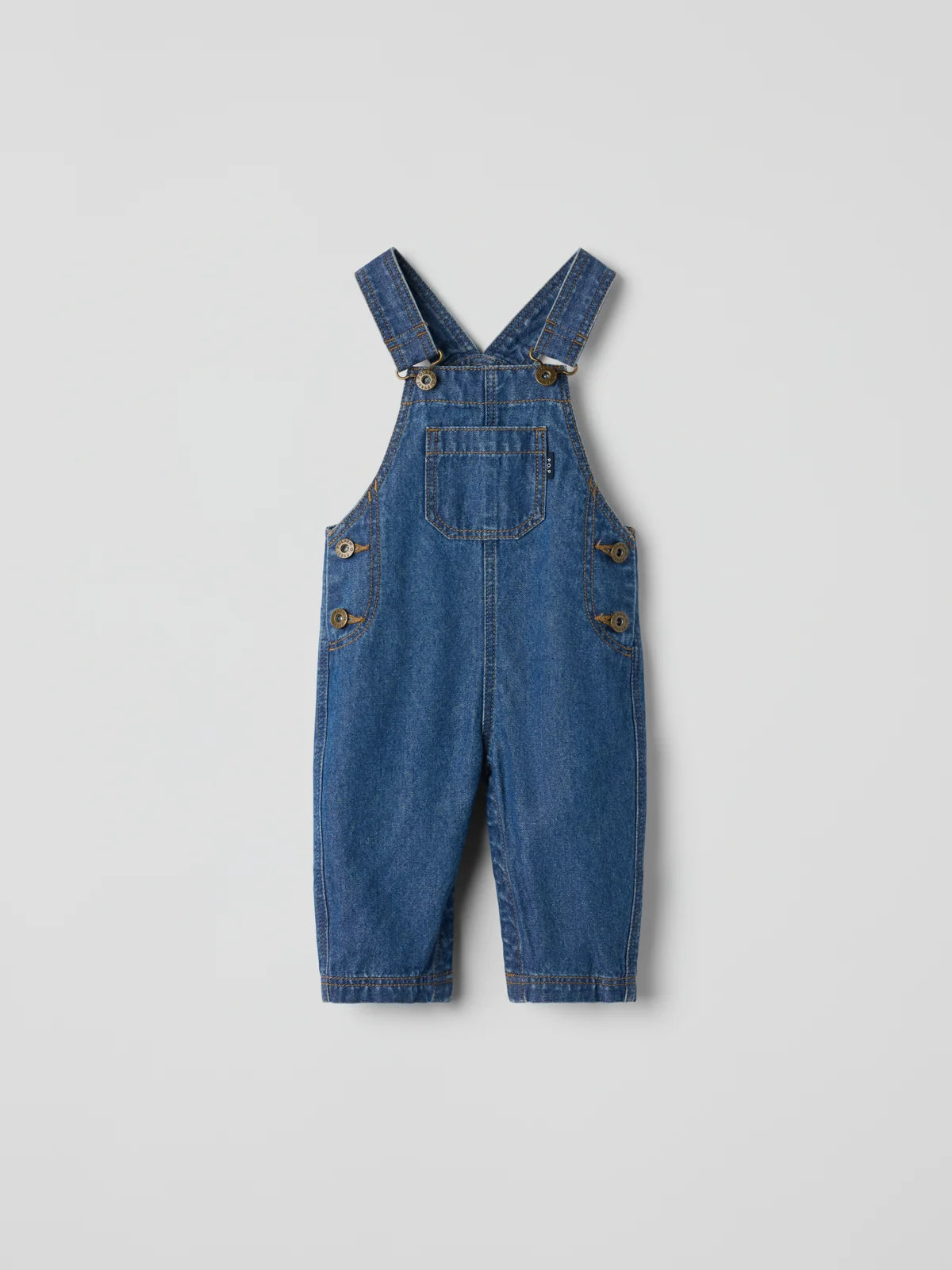 NOA smekkbuxur denim