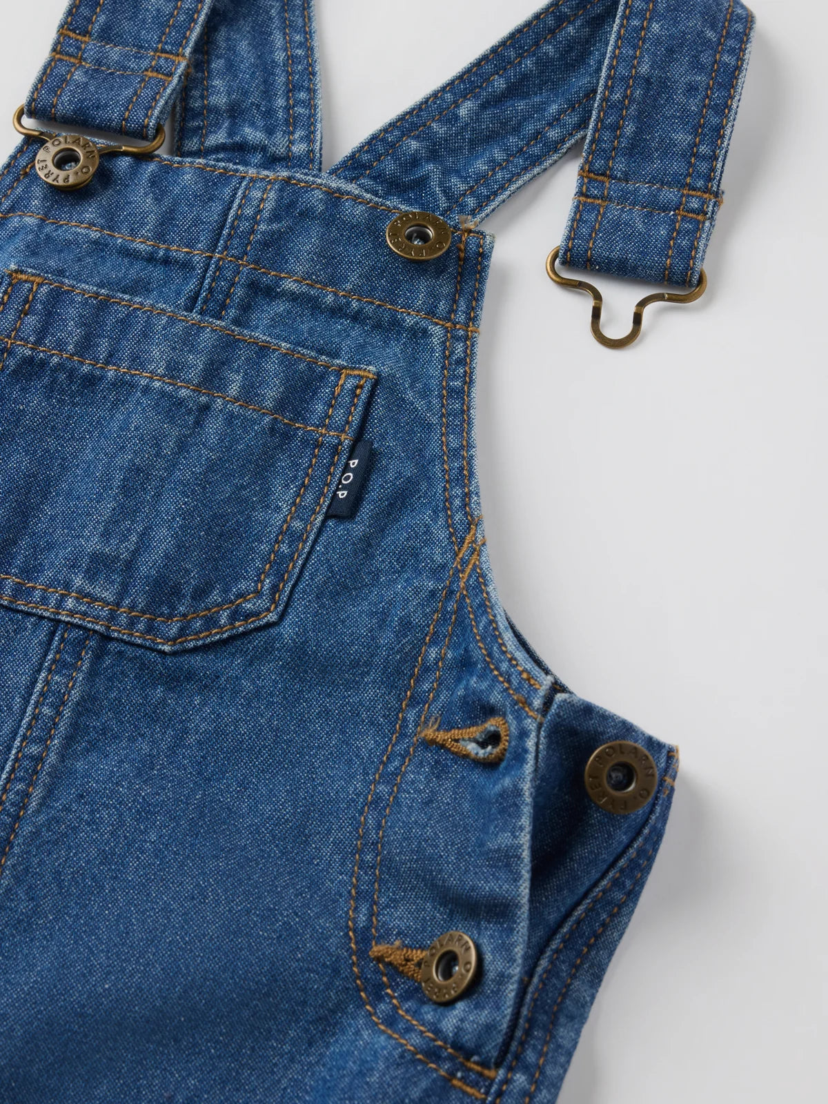 NOA smekkbuxur denim