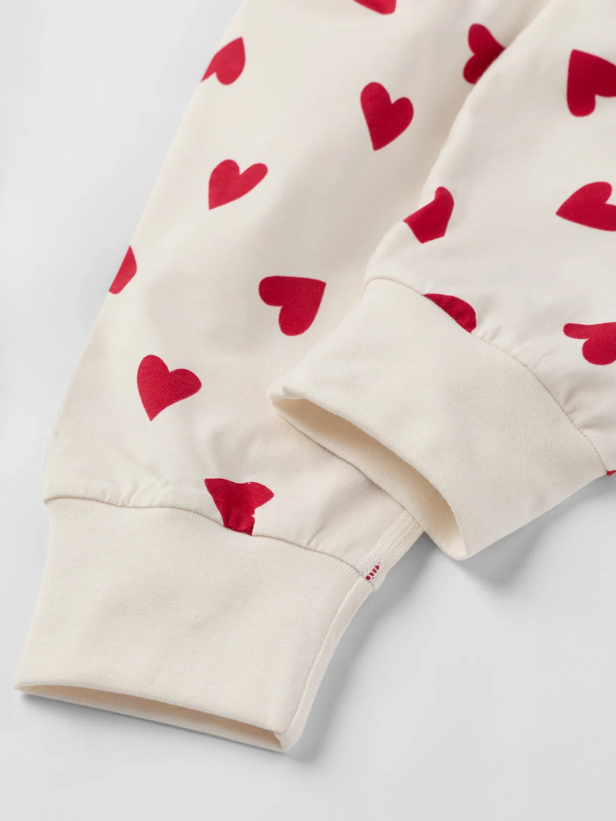 Náttföt á fullorðna með hjörtum