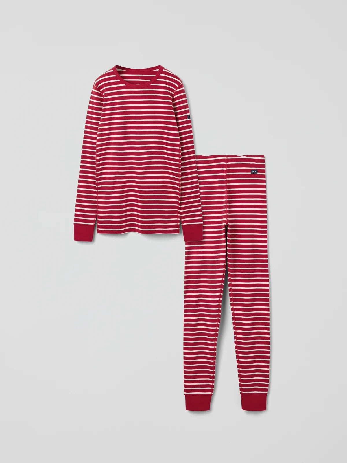 Náttföt á fullorðna með PO.P röndum