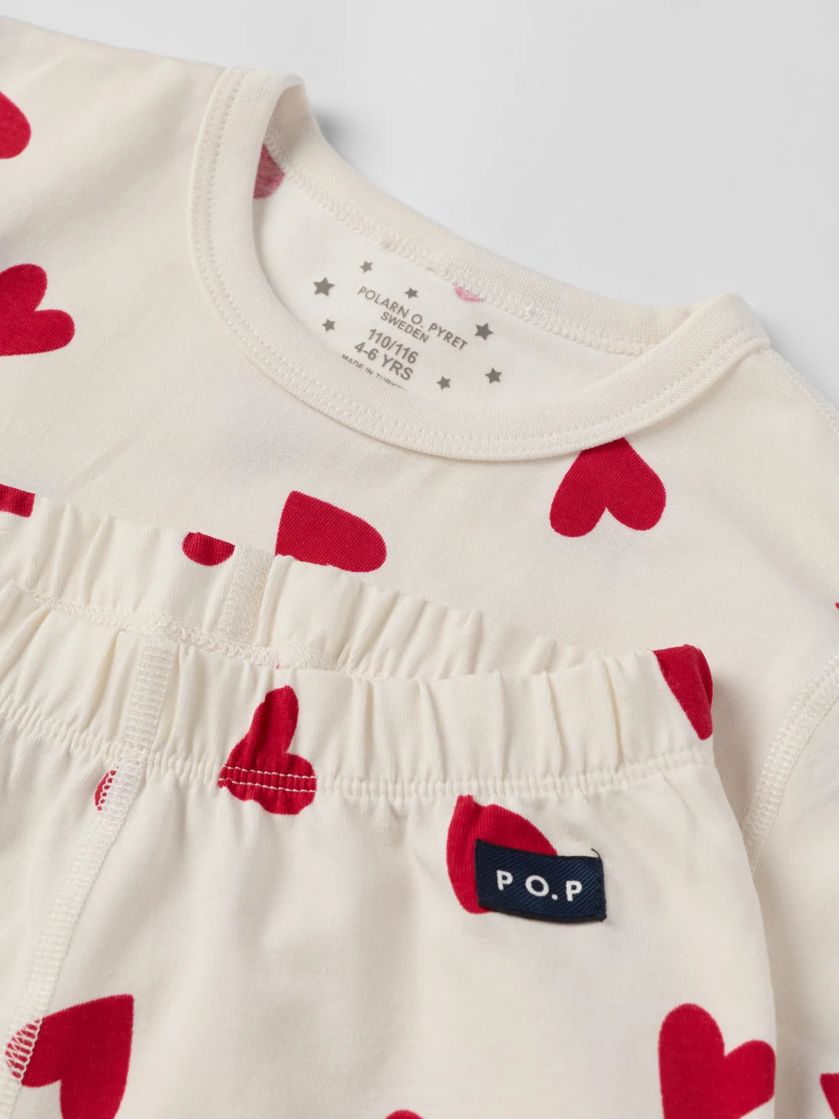 Náttföt með hjörtum