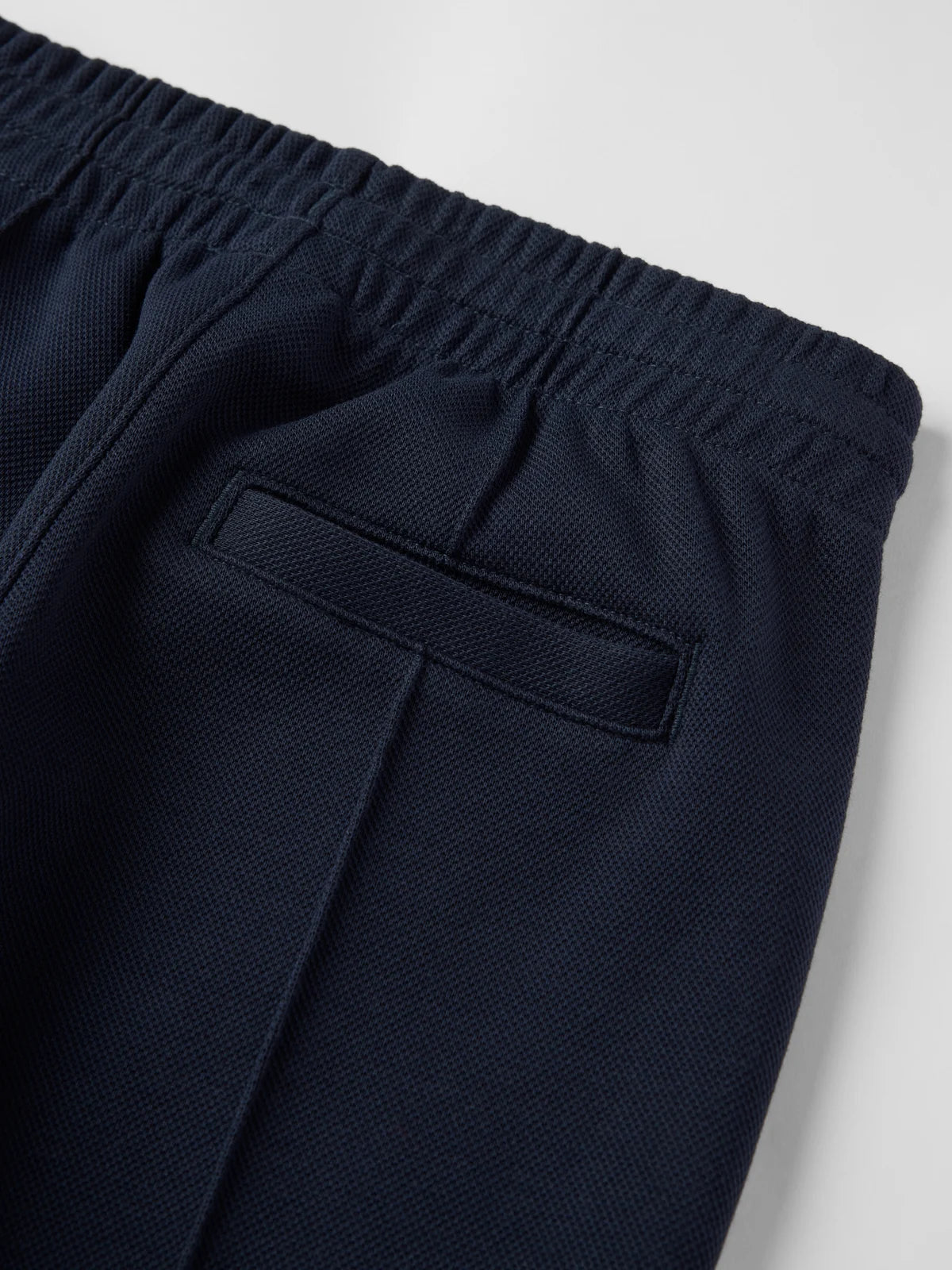 HANNES buxur með víðum skálmum