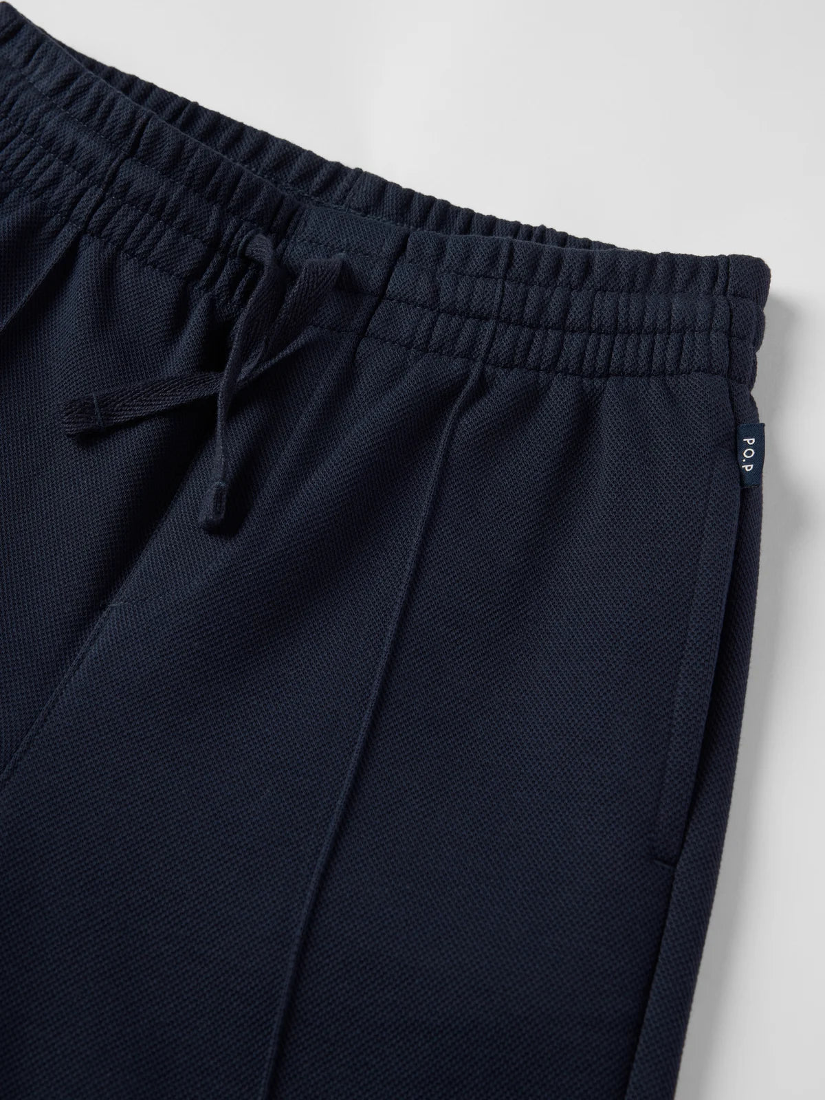 HANNES buxur með víðum skálmum