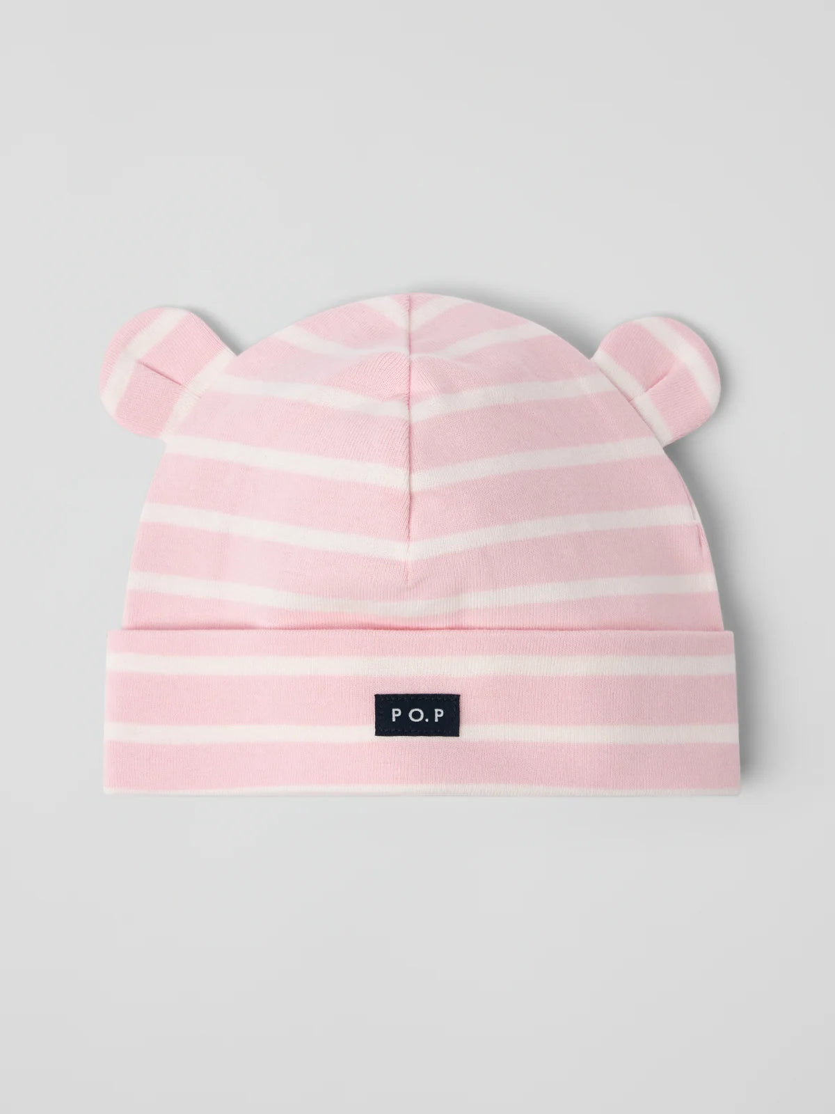 Ungbarnahúfa með PO.P röndum