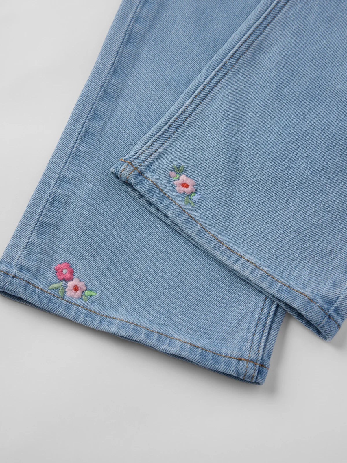 SALLY blómabuxur Denim