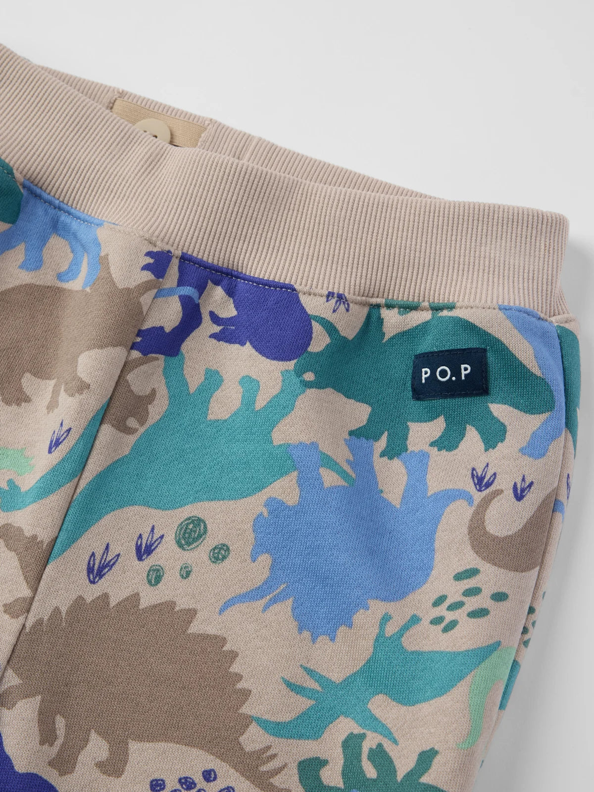 Jogingbuxur með risaeðlum