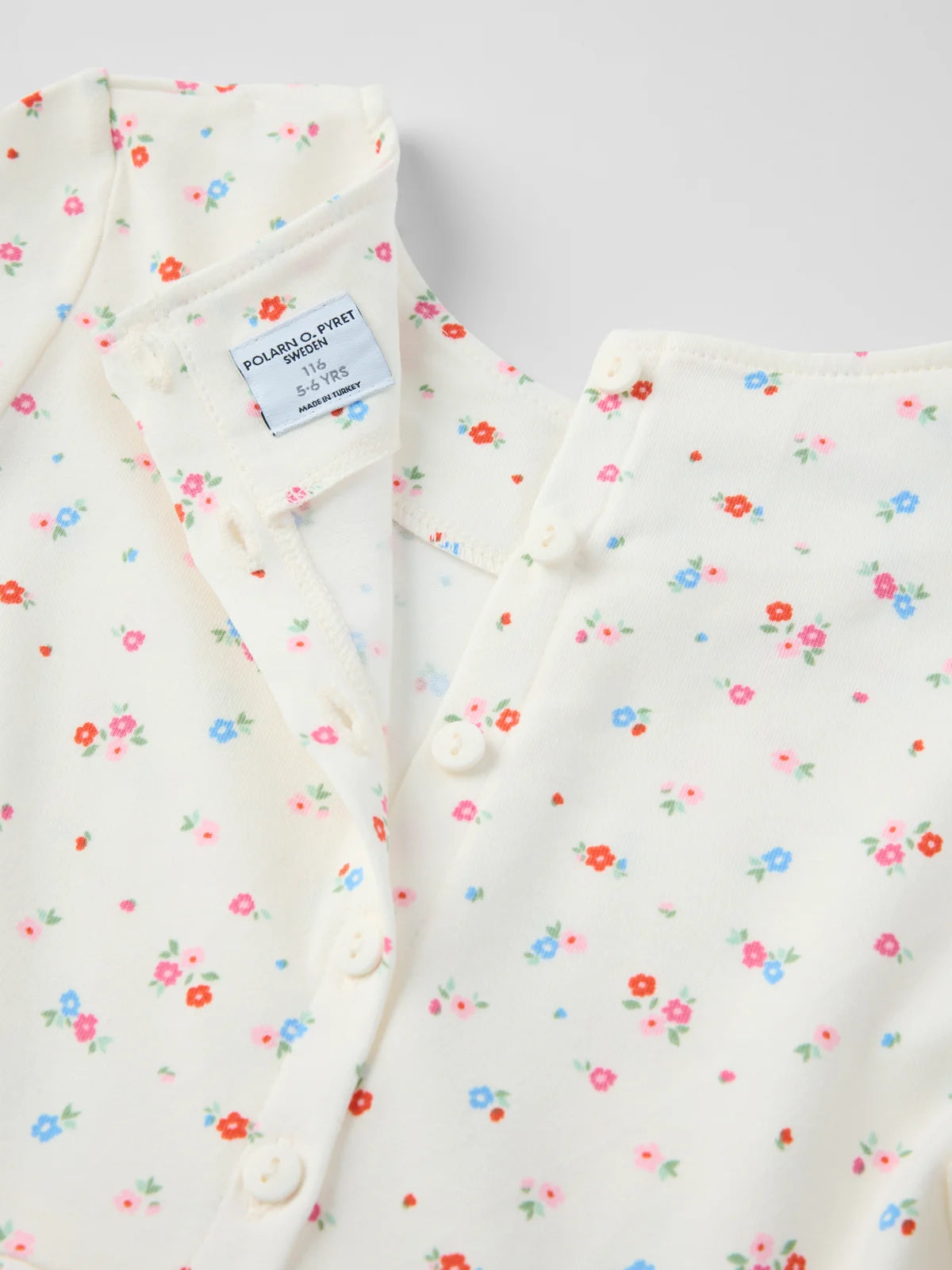 SPIN kjóll með blómum