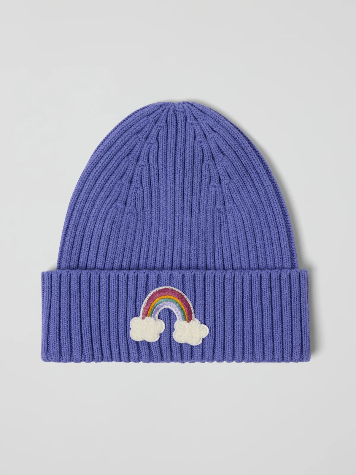 Húfa ribbed með "P"