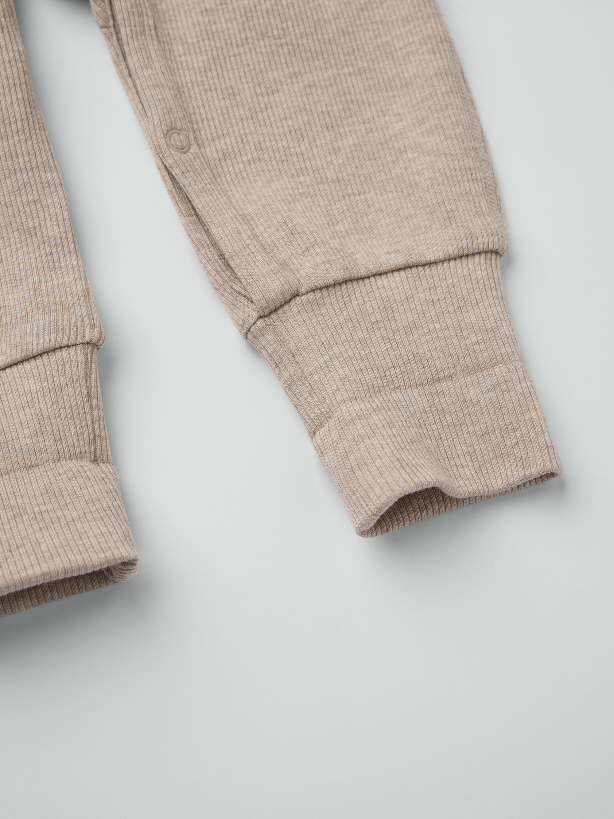 Pyjamasoverall enfärgad - Beige