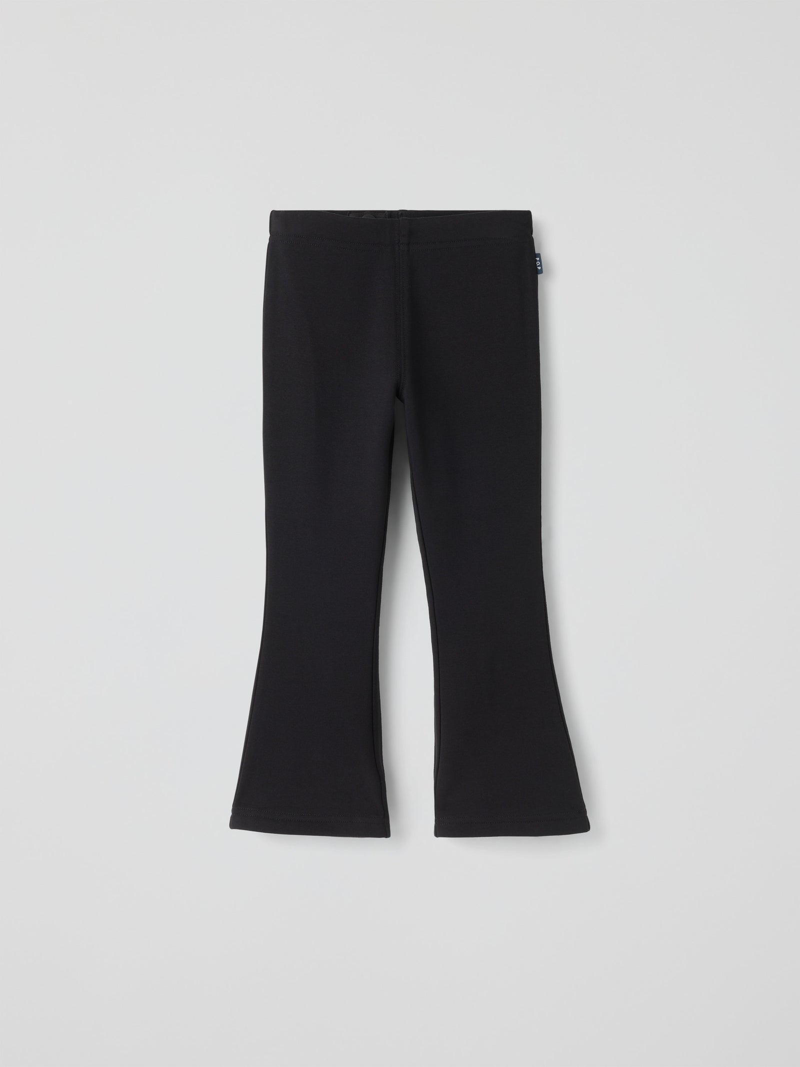 Bootcut leggings enfärgade - Svart