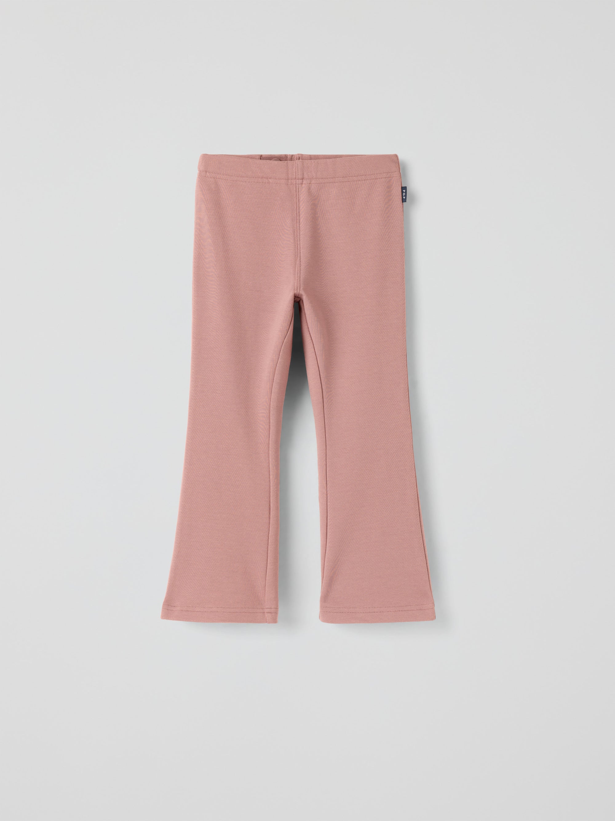 Bootcut leggings enfärgade - Rosa