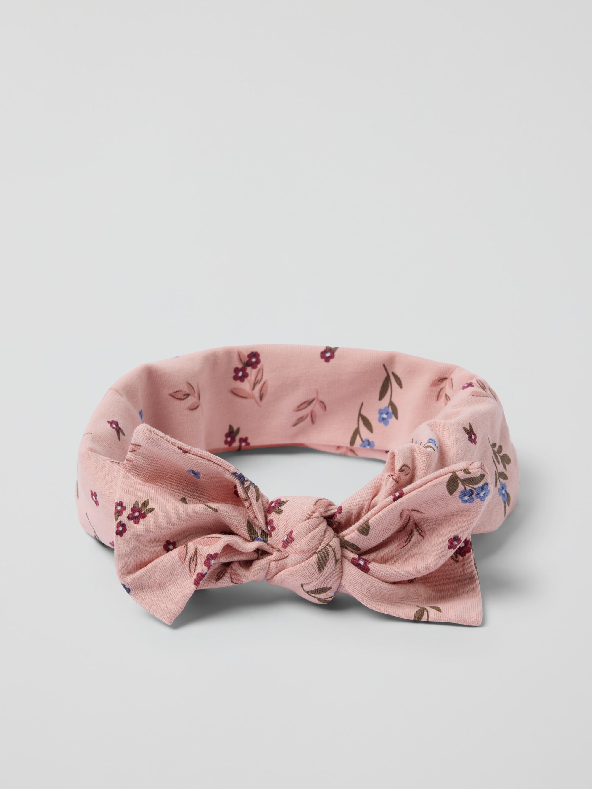Hårband blommigt - Rosa