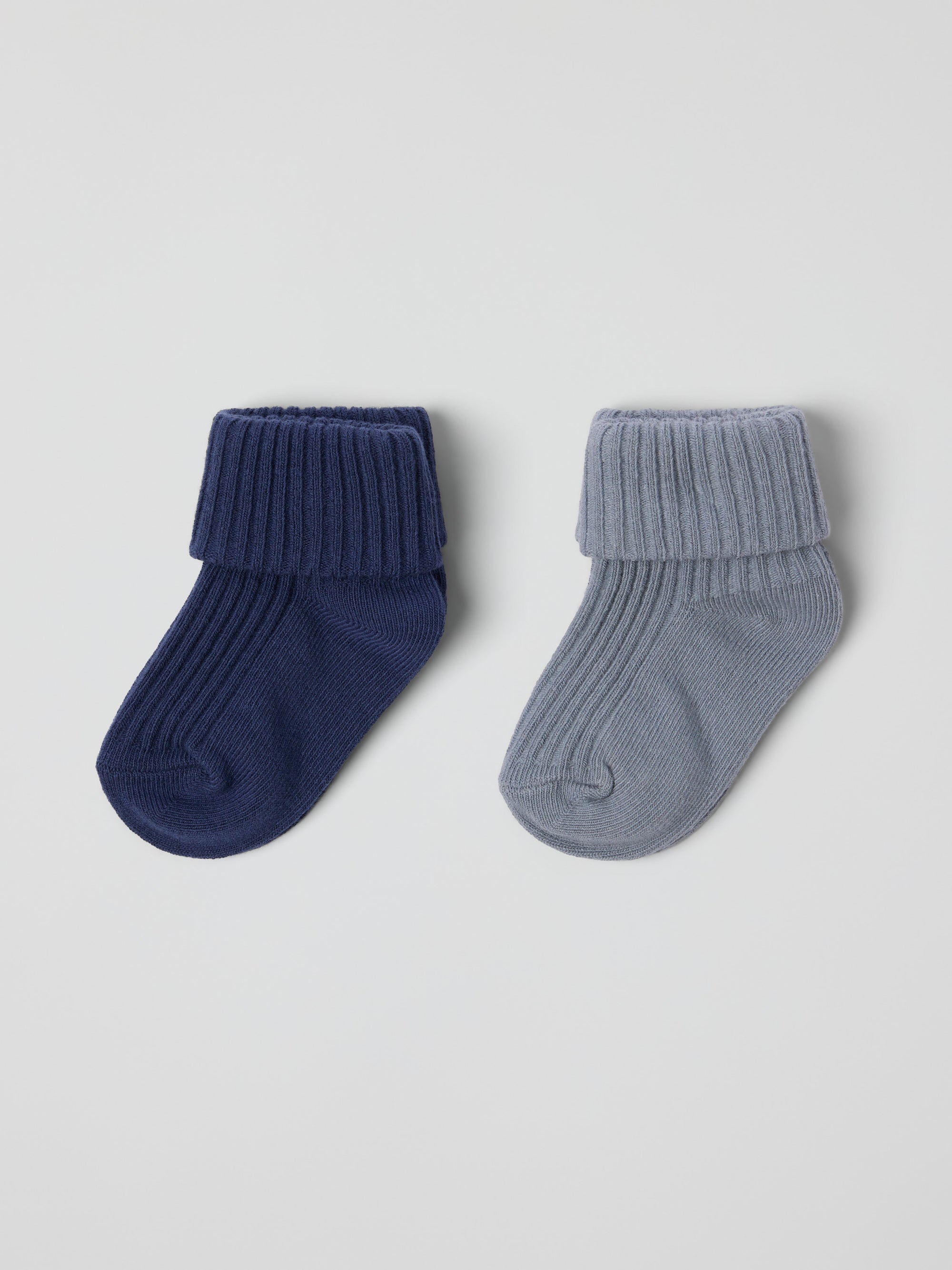 2-pack baby strumpor - Blå