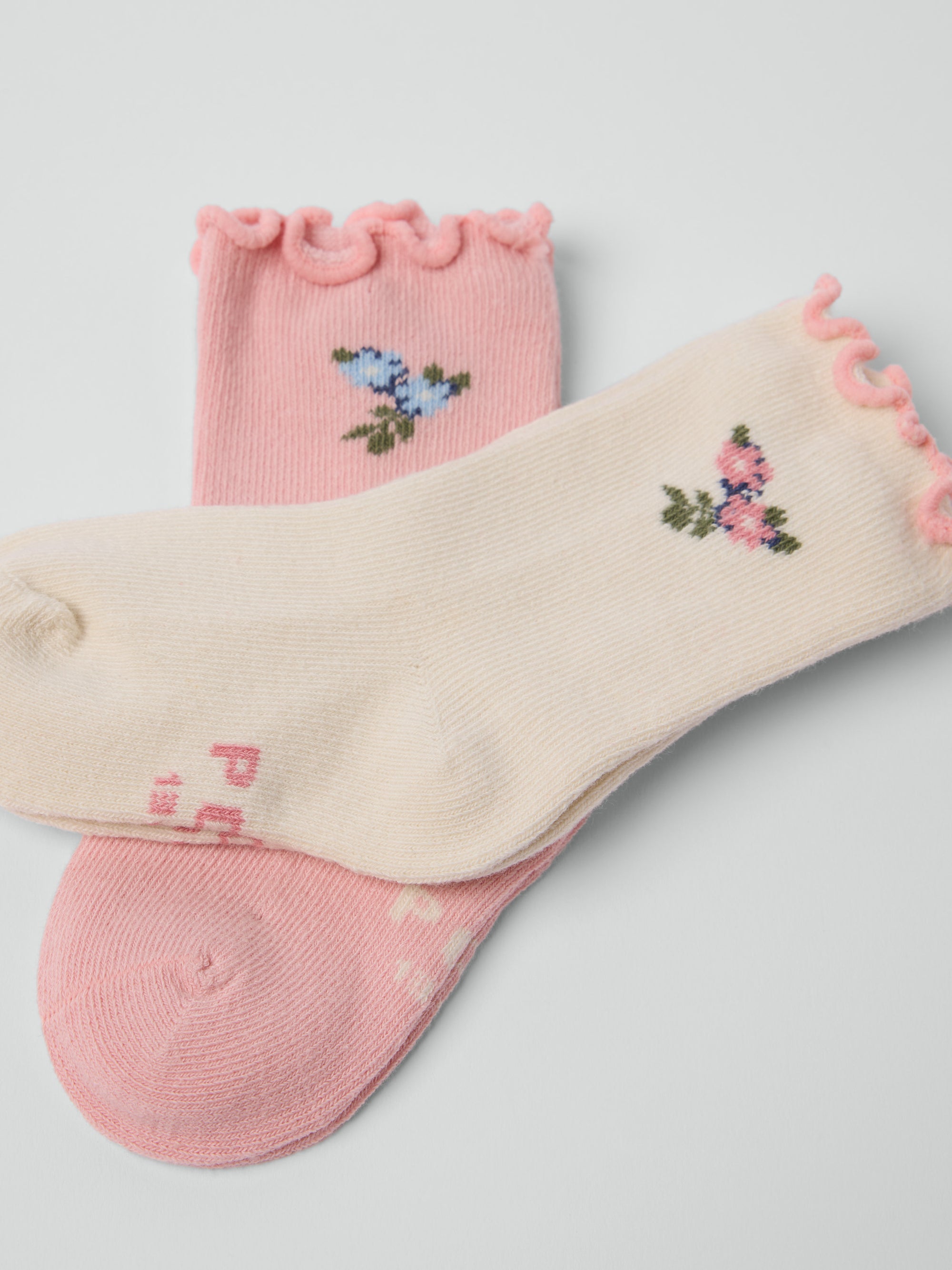 2-pack baby strumpor - Beige